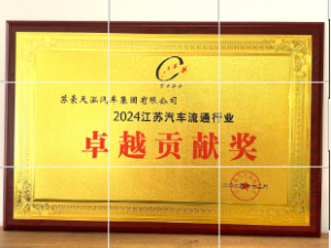 2024江苏汽车流通行业卓越贡献奖-苏豪天泓